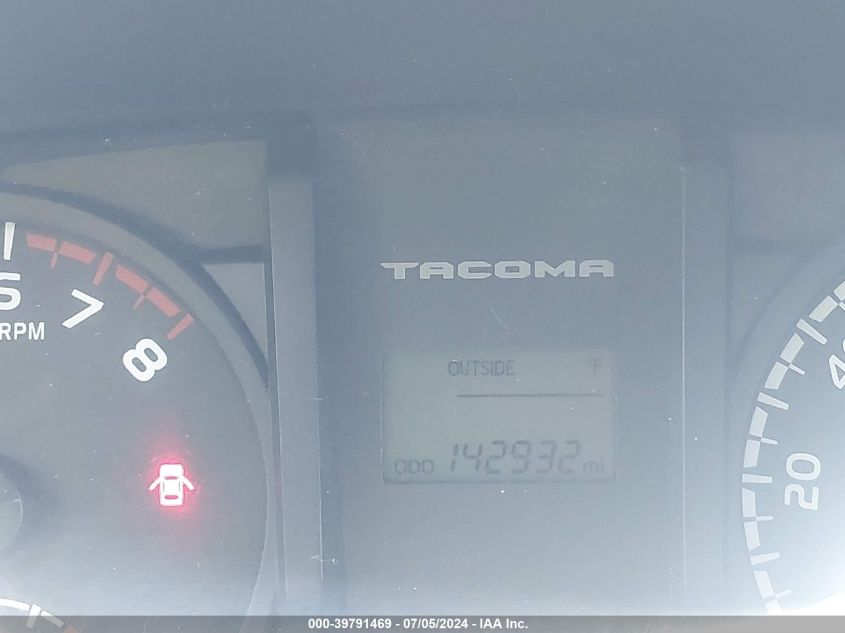 2016 Toyota Tacoma Sr V6 VIN: 5TFCZ5AN1GX039417 Lot: 39791469