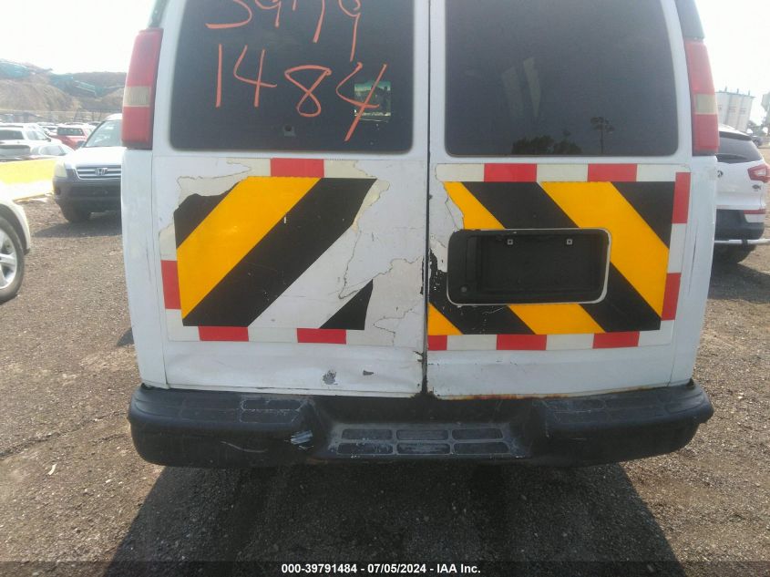 2012 Chevrolet Express 1500 Work Van VIN: 1GCSGAFX7C1121234 Lot: 39791484