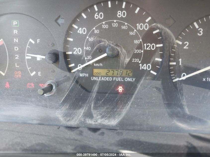 1999 Toyota Camry Le VIN: 4T1BG22K9XU552304 Lot: 39791490