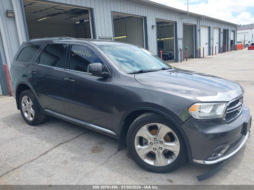 2015 Dodge Durango Limited VIN: 1C4RDJDG7FC112214 Lot: 39791496