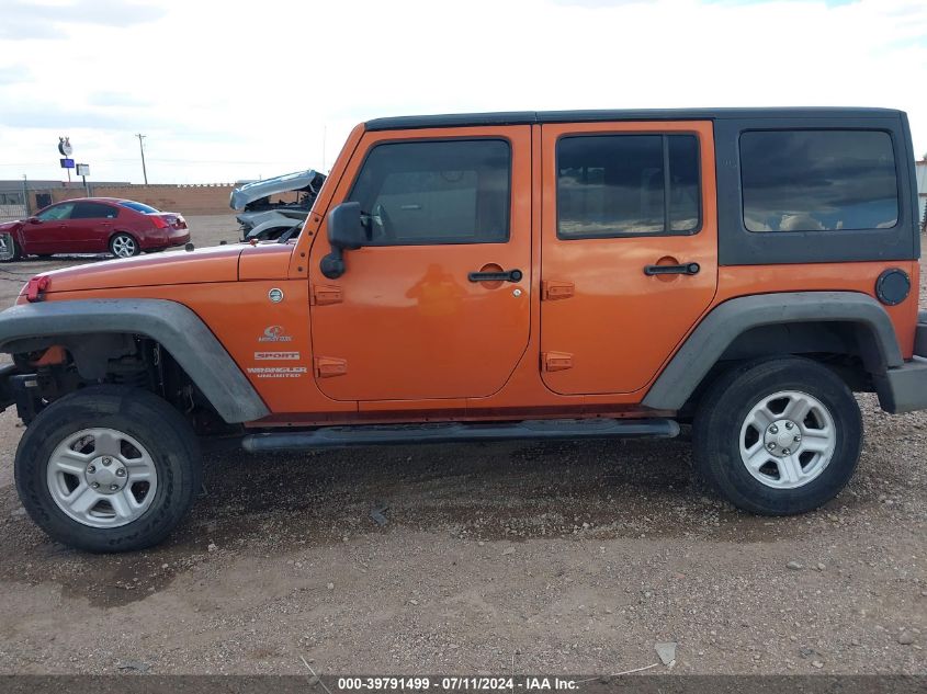 2011 Jeep Wrangler Unlimited Sport VIN: 1J4BA3H1XBL636392 Lot: 39791499
