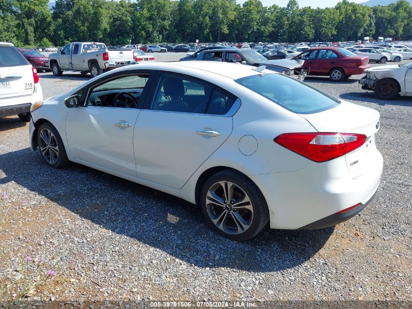 2016 Kia Forte Ex VIN: KNAFZ4A83G5547429 Lot: 39791506