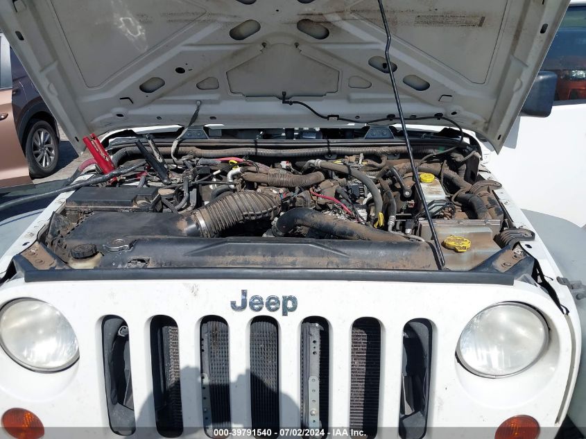 2010 Jeep Wrangler Sport VIN: 1J4AA2D17AL227583 Lot: 39791540