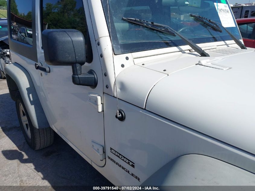 2010 Jeep Wrangler Sport VIN: 1J4AA2D17AL227583 Lot: 39791540