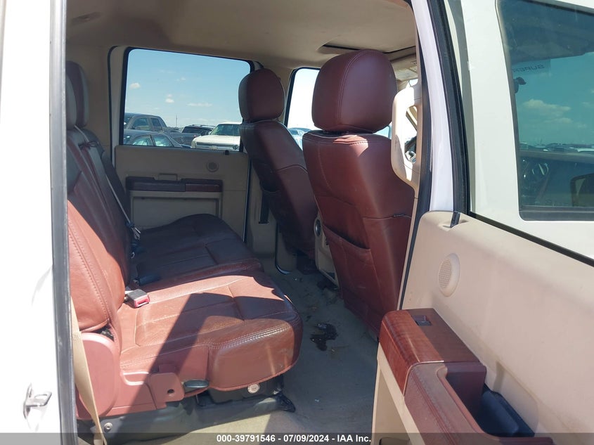 2012 Ford F-250 Lariat VIN: 1FT7W2B65CEB30289 Lot: 39791546