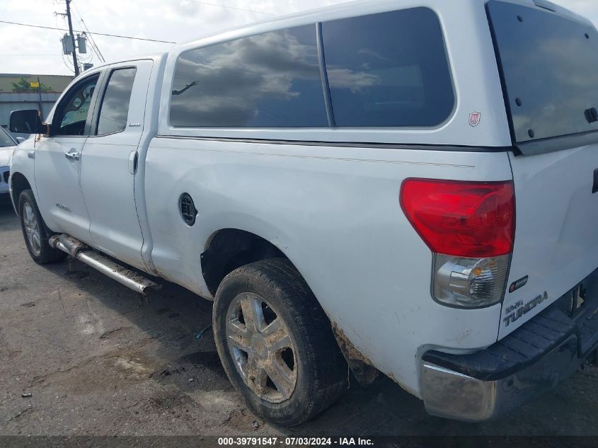 2008 Toyota Tundra Double Cab Limited VIN: 5TFRV58118X055952 Lot: 39791547