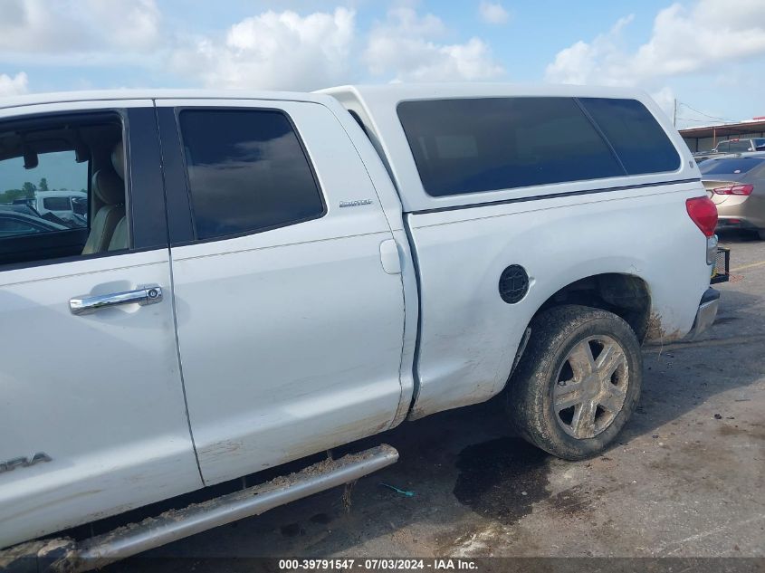 2008 Toyota Tundra Double Cab Limited VIN: 5TFRV58118X055952 Lot: 39791547