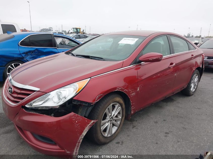2013 Hyundai Sonata Gls VIN: 5NPEB4AC4DH700791 Lot: 39791566