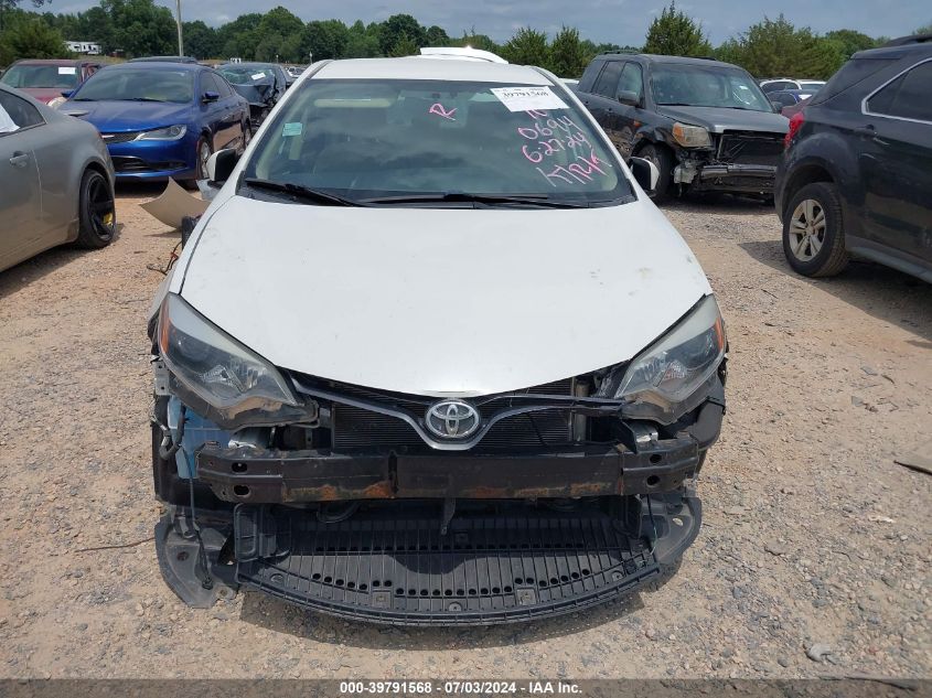 2015 Toyota Corolla Le Eco VIN: 5YFBPRHE9FP260694 Lot: 39791568