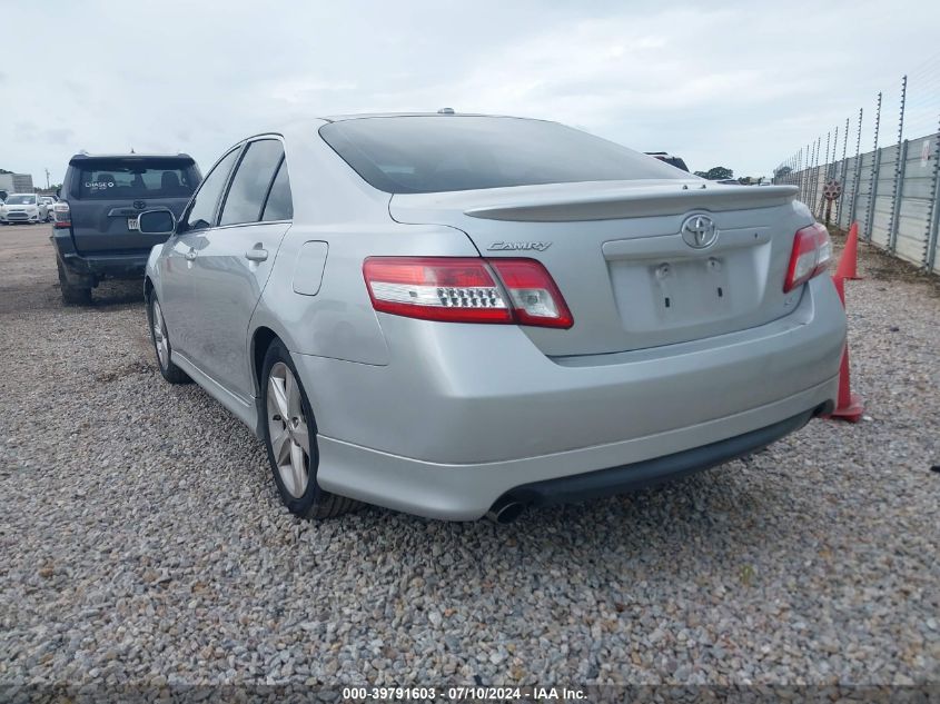 2010 Toyota Camry Se VIN: 4T1BF3EK3AU065112 Lot: 39791603