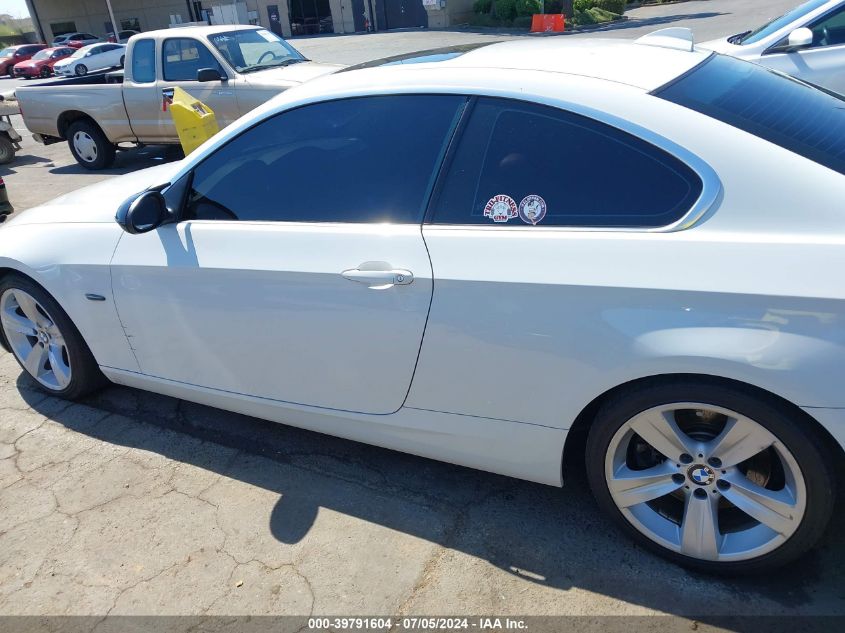 2007 BMW 335I VIN: WBAWB735X7P038239 Lot: 39791604