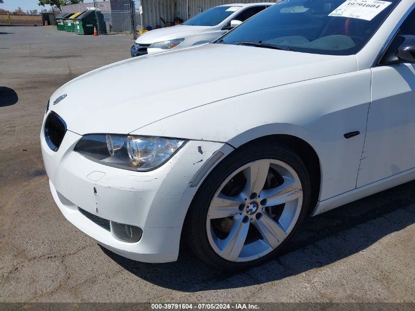2007 BMW 335I VIN: WBAWB735X7P038239 Lot: 39791604