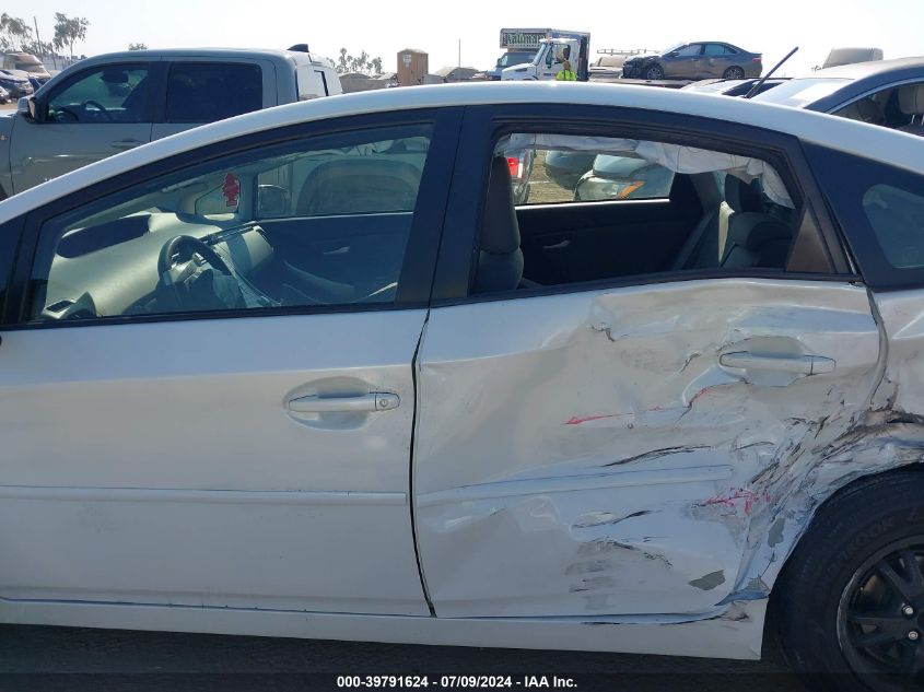 2014 Toyota Prius Two VIN: JTDKN3DU2E1752292 Lot: 39791624