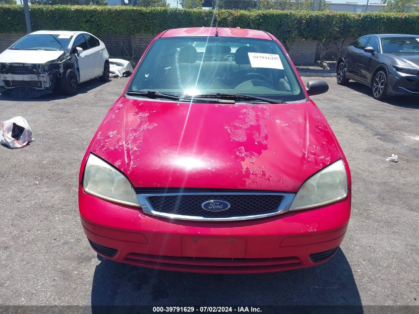 2006 Ford Focus Zx4 VIN: 1FAHP34N66W235486 Lot: 39791629