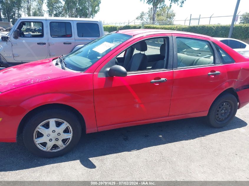 2006 Ford Focus Zx4 VIN: 1FAHP34N66W235486 Lot: 39791629