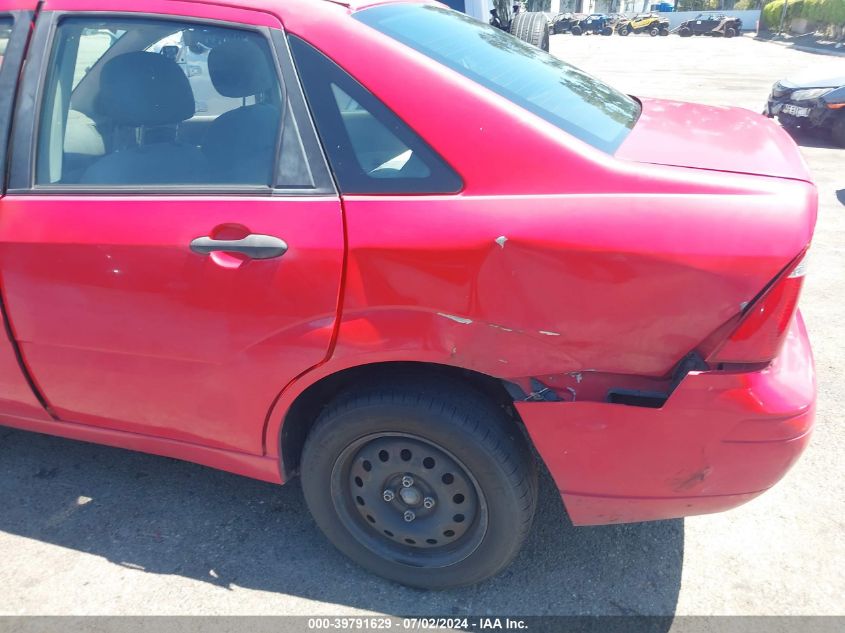 2006 Ford Focus Zx4 VIN: 1FAHP34N66W235486 Lot: 39791629