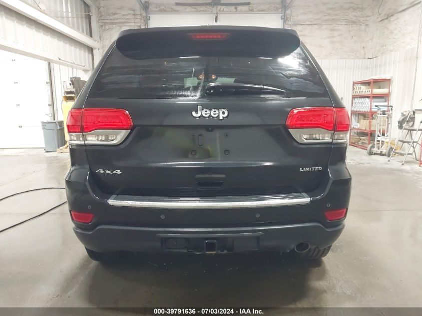 2016 Jeep Grand Cherokee Limited VIN: 1C4RJFBG8GC478239 Lot: 39791636