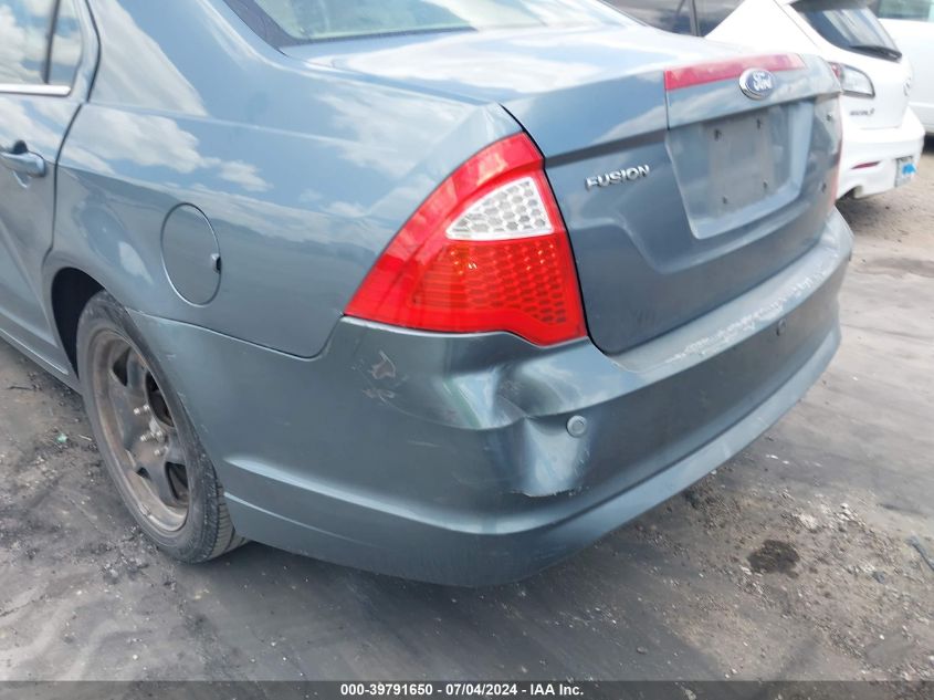 2011 Ford Fusion Se VIN: 3FAHP0HAXBR345833 Lot: 39791650