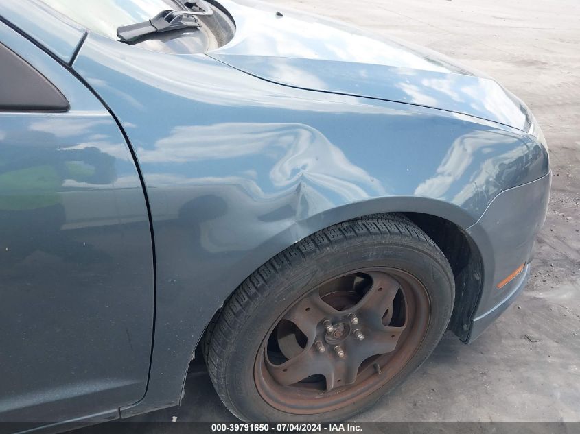 2011 Ford Fusion Se VIN: 3FAHP0HAXBR345833 Lot: 39791650