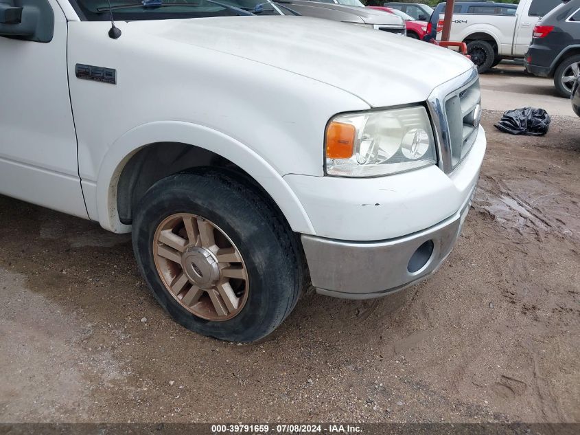 2006 Ford F-150 Lariat/Xlt VIN: 1FTPW12V16KC53238 Lot: 39791659