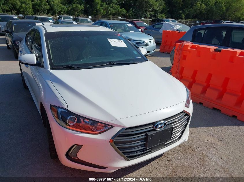 5NPD84LF7HH031293 2017 Hyundai Elantra Limited