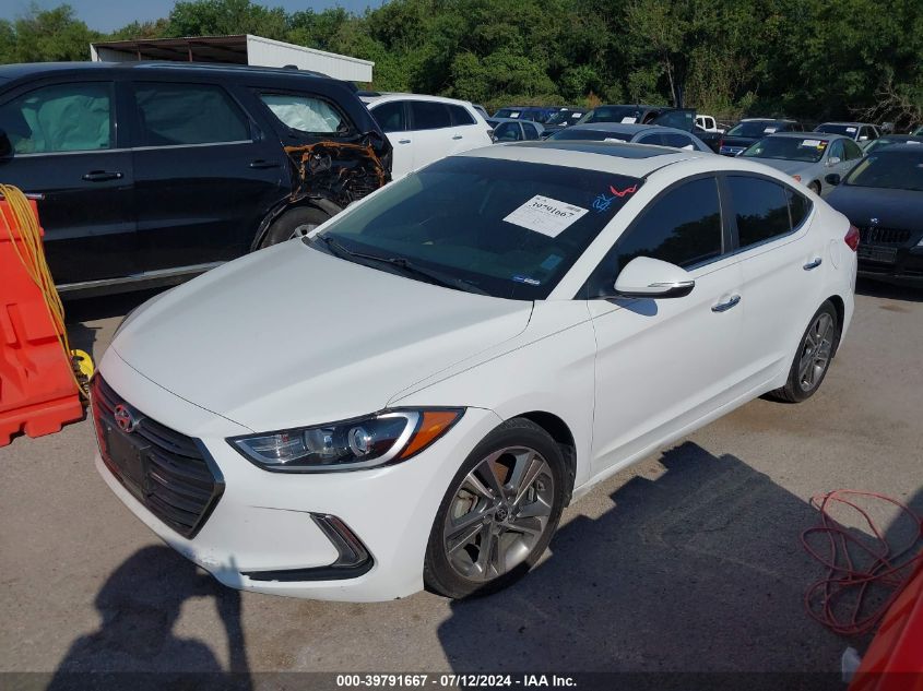 5NPD84LF7HH031293 2017 Hyundai Elantra Limited