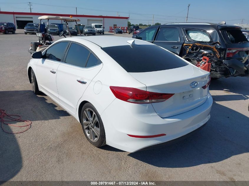 5NPD84LF7HH031293 2017 Hyundai Elantra Limited