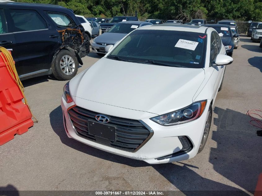 5NPD84LF7HH031293 2017 Hyundai Elantra Limited