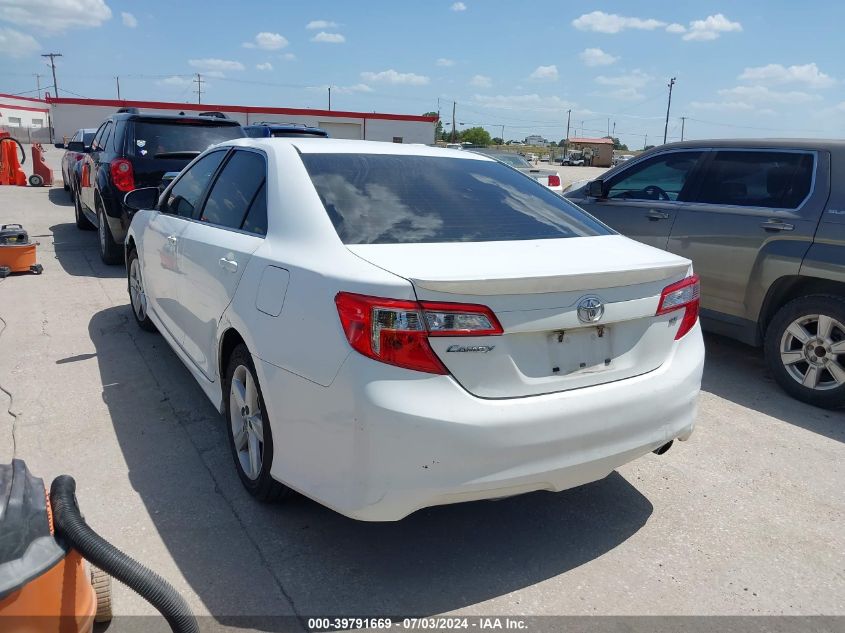 2013 Toyota Camry Se VIN: 4T1BF1FKXDU675757 Lot: 39791669