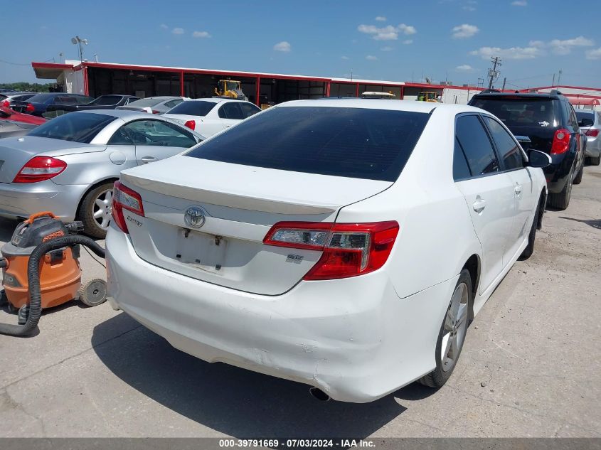 2013 Toyota Camry Se VIN: 4T1BF1FKXDU675757 Lot: 39791669