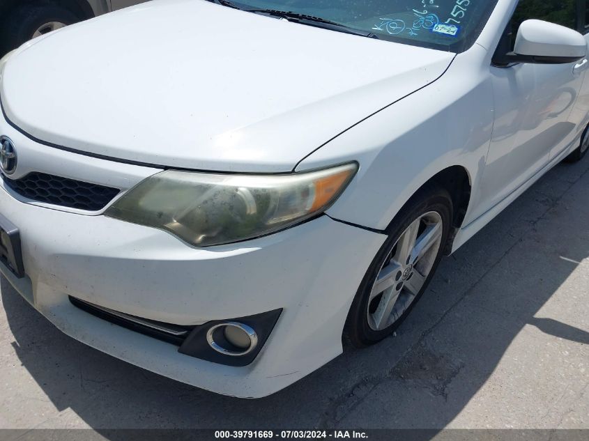 2013 Toyota Camry Se VIN: 4T1BF1FKXDU675757 Lot: 39791669