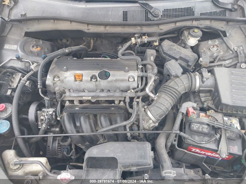 2010 Honda Accord 2.4 Lx VIN: 1HGCP2F39AA038605 Lot: 39791674