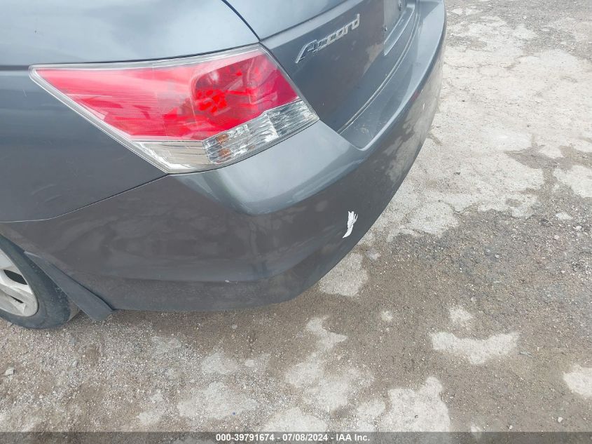 2010 Honda Accord 2.4 Lx VIN: 1HGCP2F39AA038605 Lot: 39791674