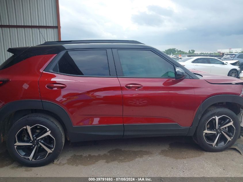 2023 Chevrolet Trailblazer Fwd Rs VIN: KL79MTSL1PB162445 Lot: 39791693