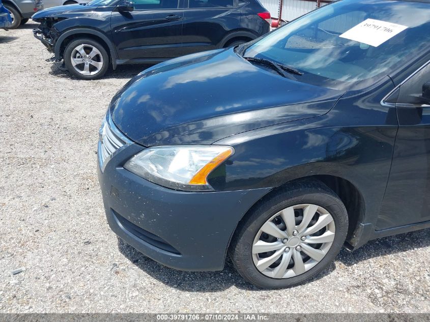 2015 Nissan Sentra Sv VIN: 3N1AB7AP3FY261921 Lot: 39791706