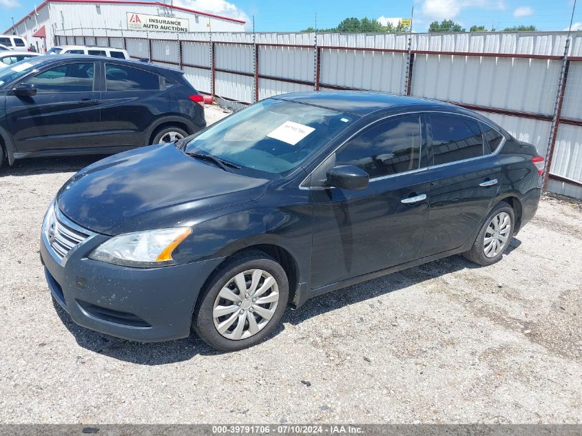 2015 Nissan Sentra Sv VIN: 3N1AB7AP3FY261921 Lot: 39791706