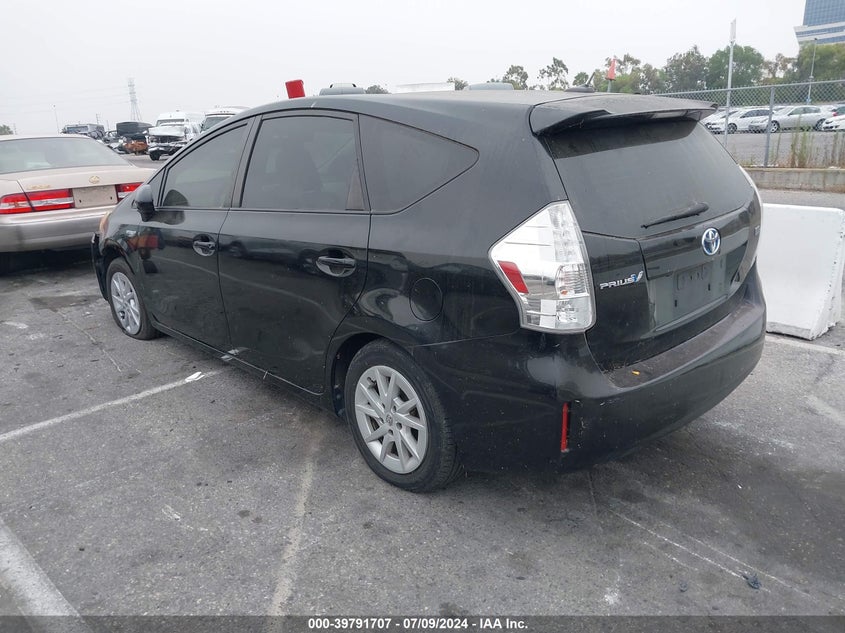 2012 Toyota Prius V VIN: JTDZN3EU5C3143986 Lot: 39791707