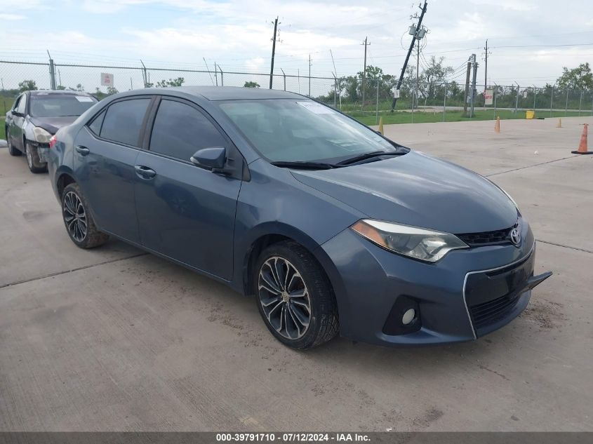 2015 Toyota Corolla S Plus VIN: 5YFBURHE5FP322441 Lot: 39791710