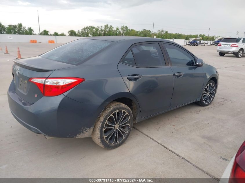 2015 Toyota Corolla S Plus VIN: 5YFBURHE5FP322441 Lot: 39791710