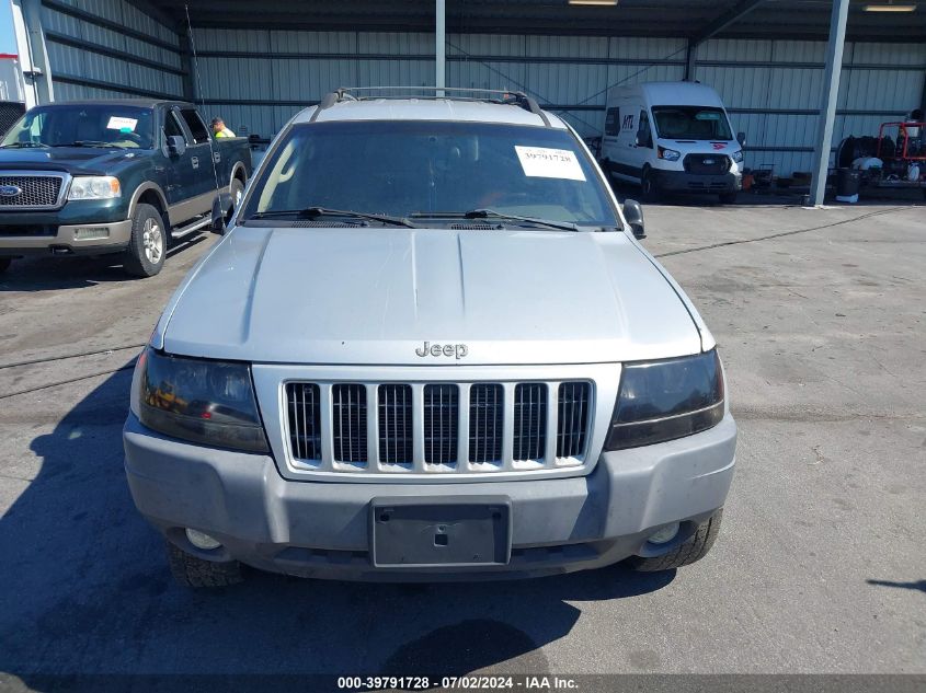 2004 Jeep Grand Cherokee Laredo VIN: 1J4GW48N54C434420 Lot: 39791728