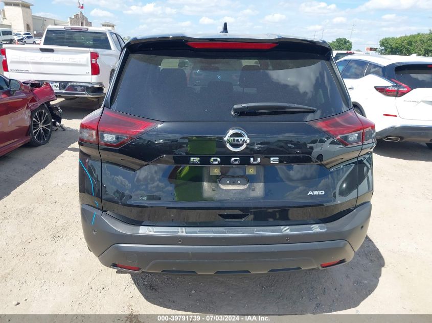 2021 Nissan Rogue S Intelligent Awd VIN: JN8AT3AB0MW228620 Lot: 39791739