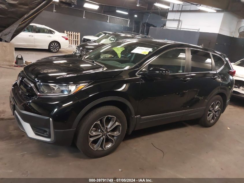 2021 Honda Cr-V Awd Ex VIN: 2HKRW2H53MH648491 Lot: 39791749