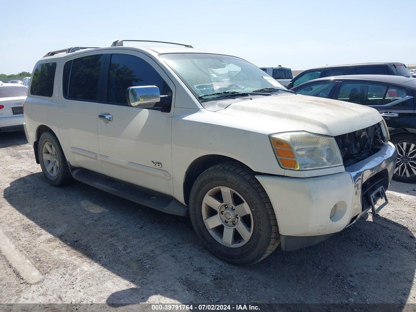 2006 Nissan Armada Le VIN: 5N1AA08AX6N726440 Lot: 39791764