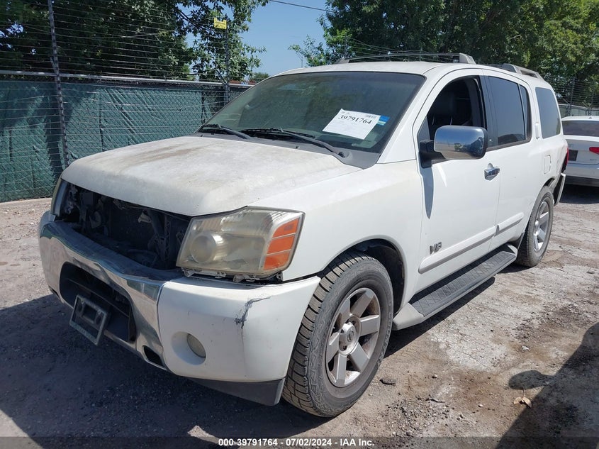 2006 Nissan Armada Le VIN: 5N1AA08AX6N726440 Lot: 39791764