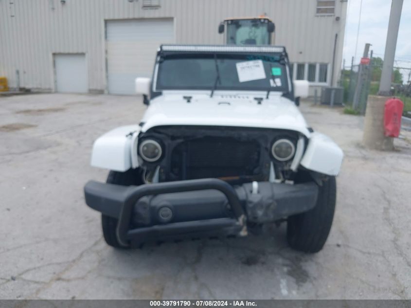 2014 Jeep Wrangler Unlimited Sahara VIN: 1C4BJWEG5EL233778 Lot: 39791790
