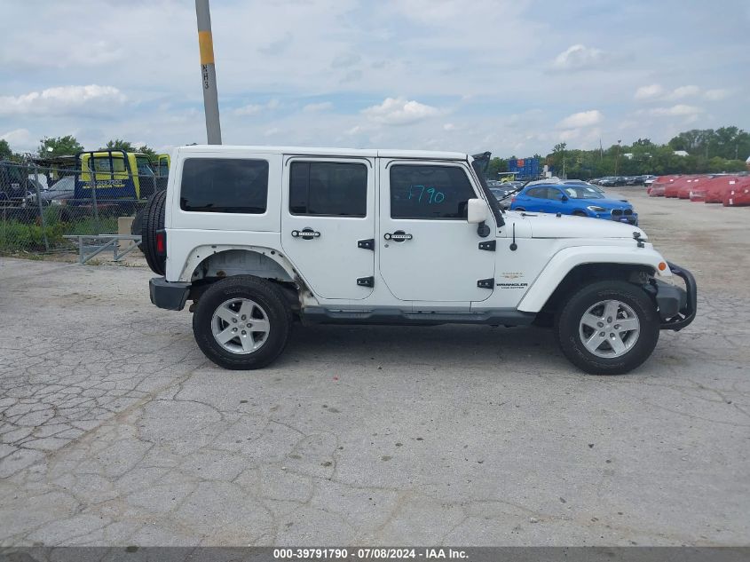 2014 Jeep Wrangler Unlimited Sahara VIN: 1C4BJWEG5EL233778 Lot: 39791790