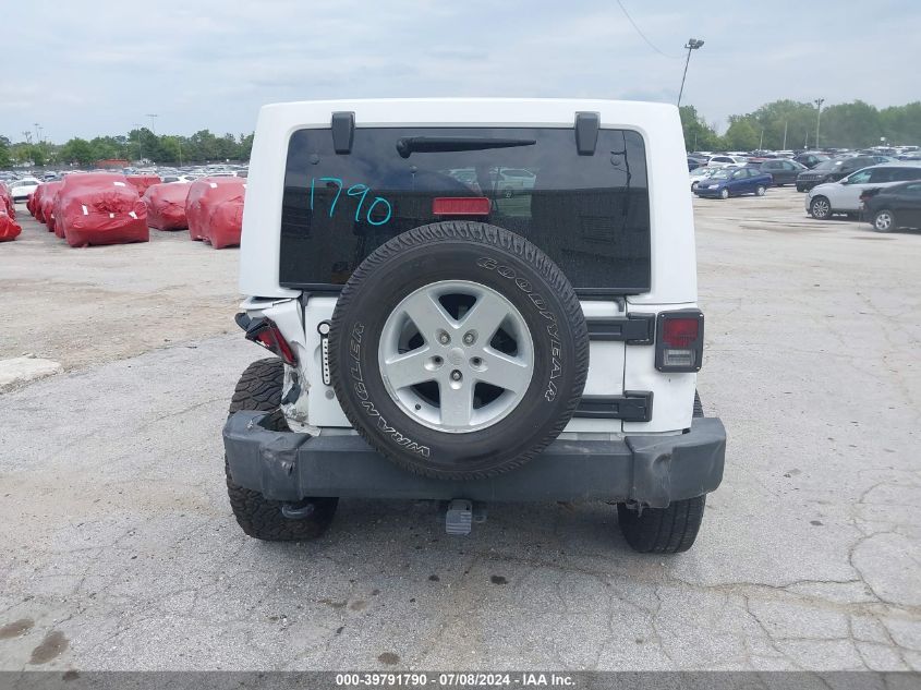 2014 Jeep Wrangler Unlimited Sahara VIN: 1C4BJWEG5EL233778 Lot: 39791790