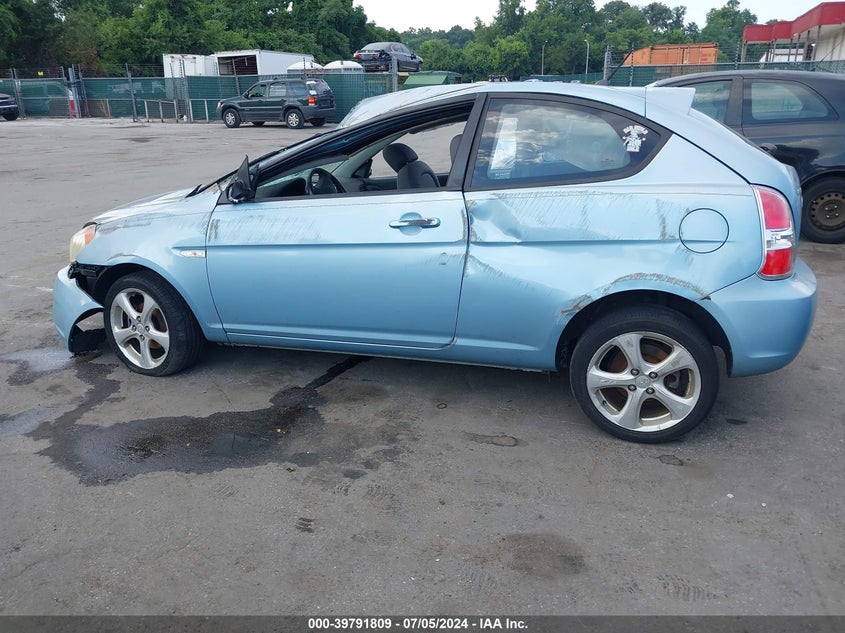 2007 Hyundai Accent Se VIN: KMHCN36C57U045712 Lot: 39791809