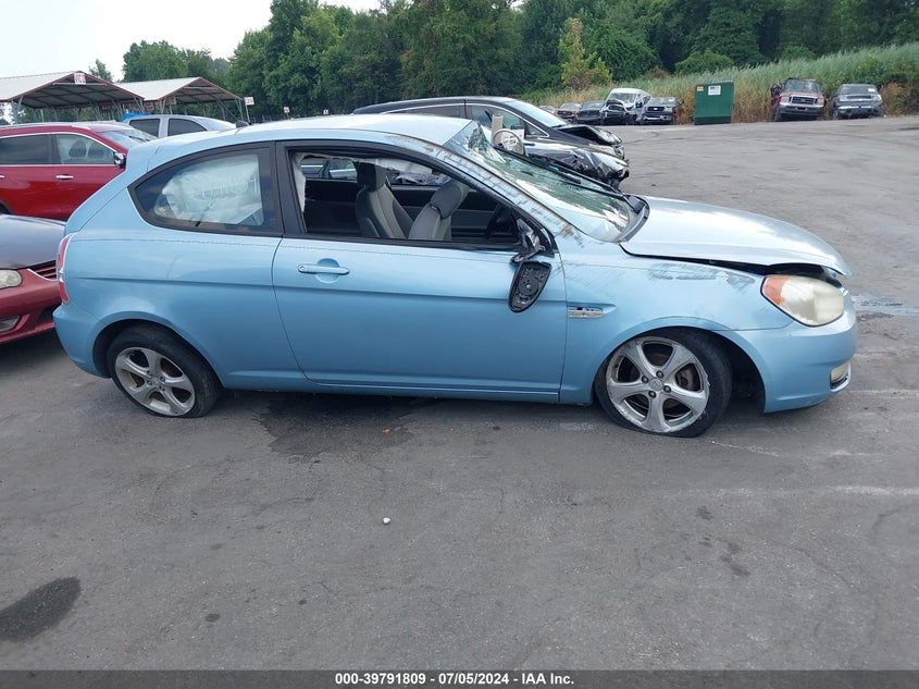 2007 Hyundai Accent Se VIN: KMHCN36C57U045712 Lot: 39791809