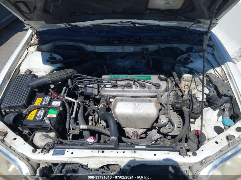 2000 Honda Accord 2.3 Lx VIN: 3HGCG6657YG704557 Lot: 39791810